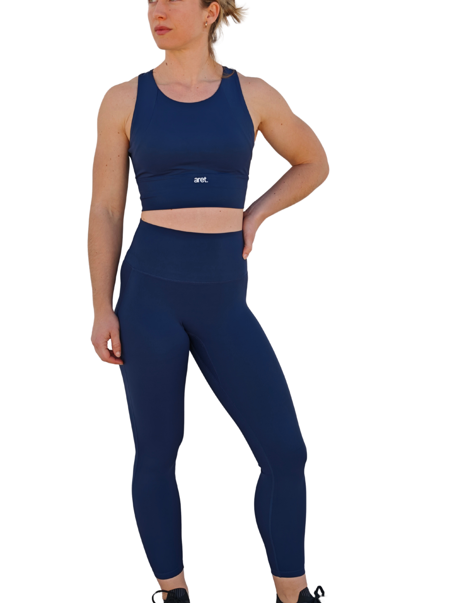 Legging efecto push up cacao