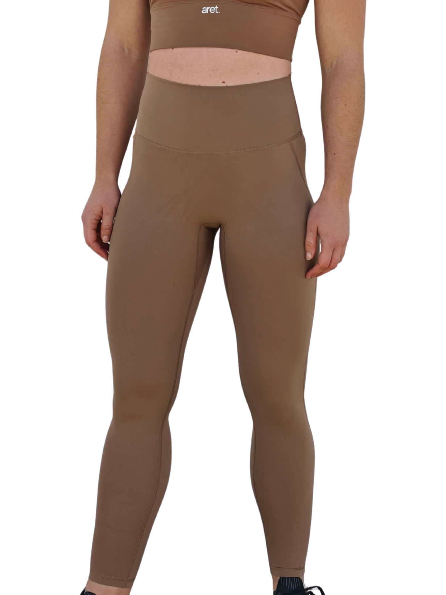 Legging efecto push up cacao