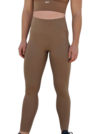 Legging efecto push up cacao