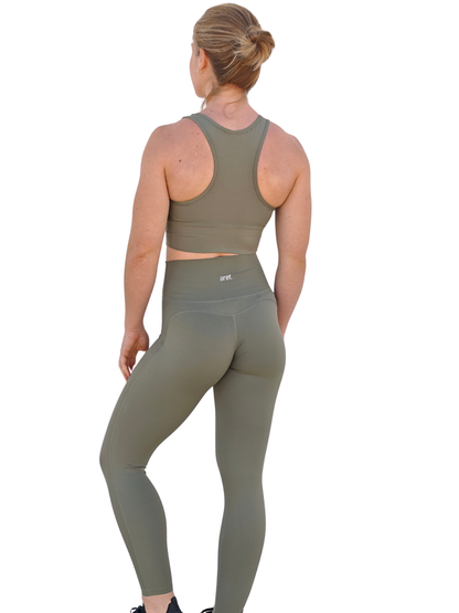 Legging efecto push up azul marino