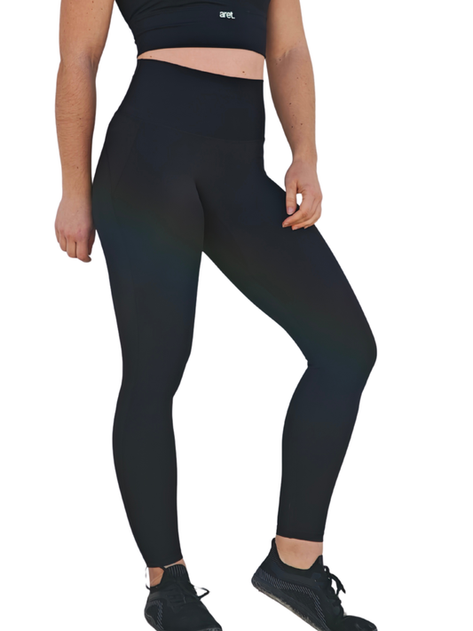 Legging efecto push up negro