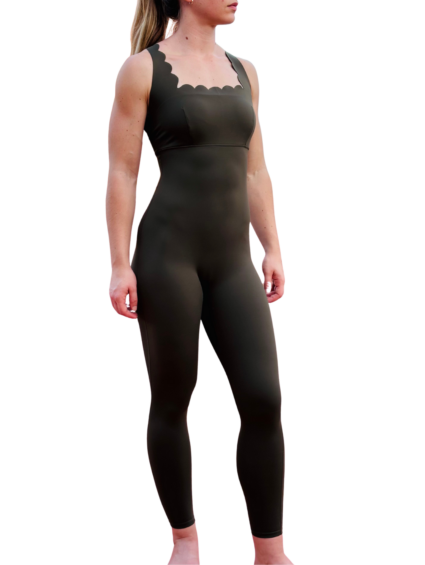 Mono largo Emerald cruzado