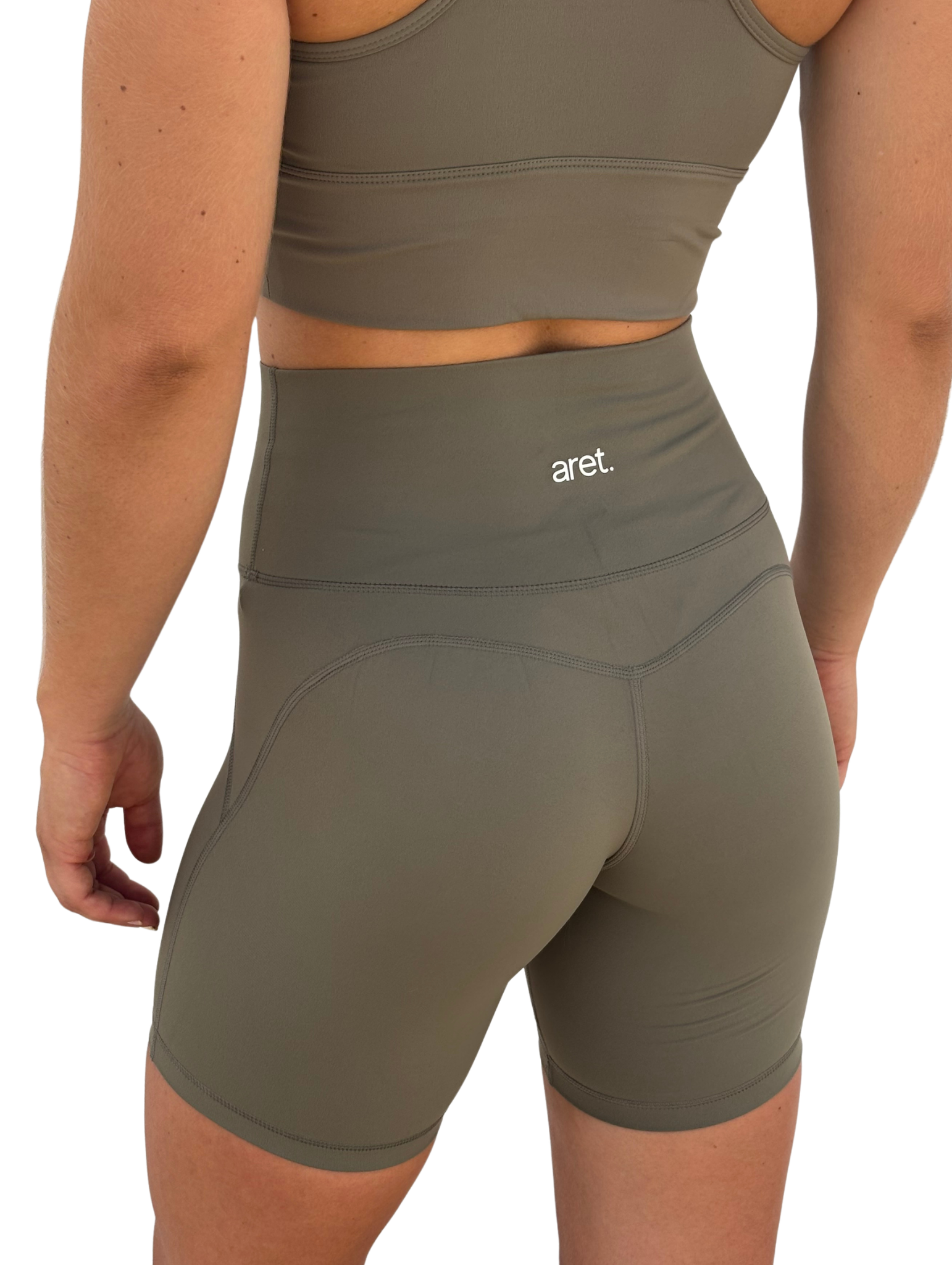 Malla deportiva mujer sostenible cintura alta
